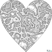 inhliziyo Amakhasi Ombala Aphrintekayo